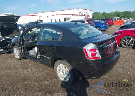 2011 Nissan Sentra 2.0S from USA, damaged, VIN 3N1AB6AP0BL686837